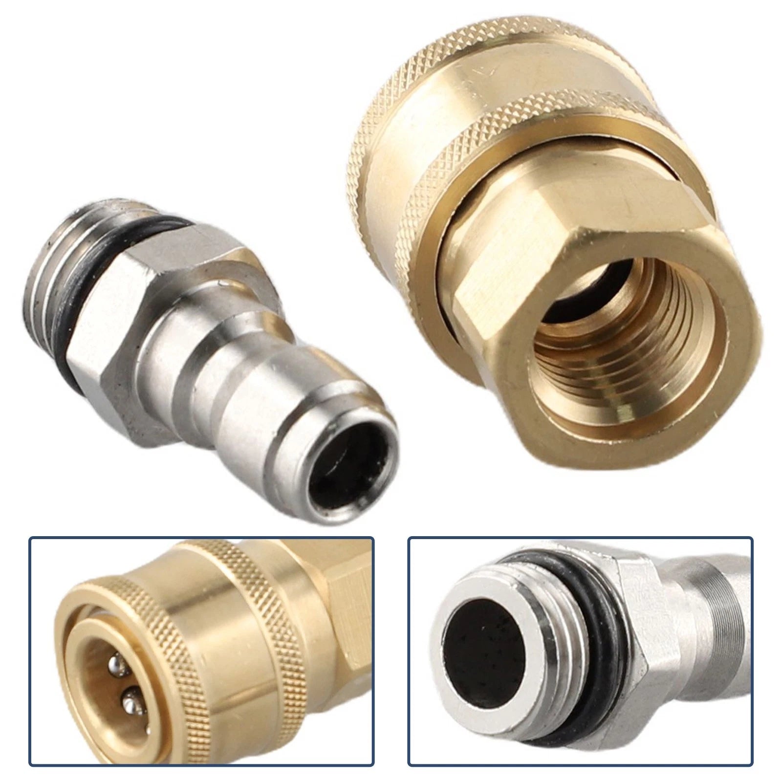 Quick Connect Coupler Adapter for Pressure Washer (Universal)
