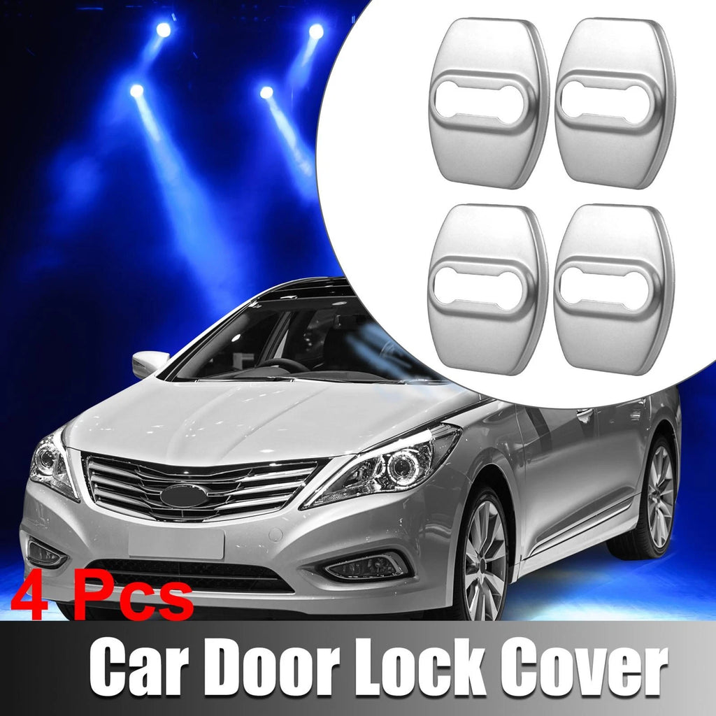 4PCS Door Lock Latch Covers Protector Replacement for Hyundai Kia (2011–2022)
