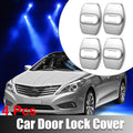4PCS Door Lock Latch Covers Protector Replacement for Hyundai Kia (2011–2022)