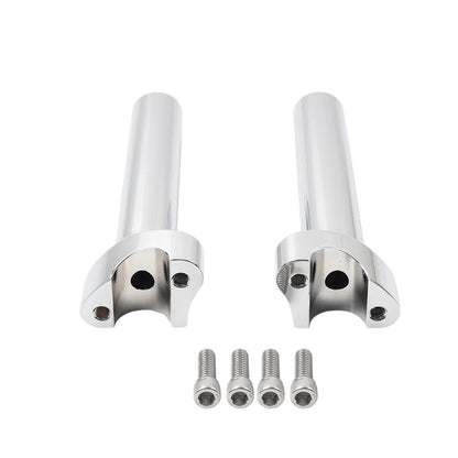 6.5" Straight Handlebar Risers for Harley Dyna Low Rider Super Glide (1" Bar)