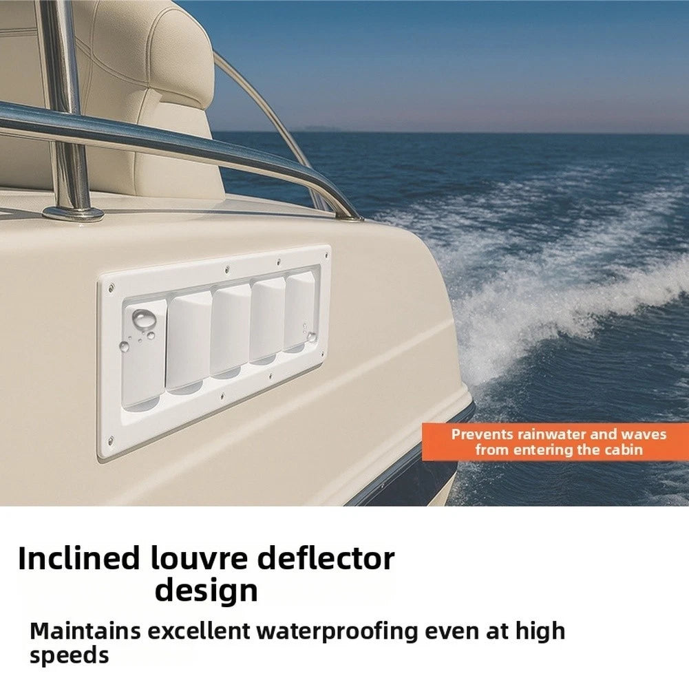 Louvered Vent Cover for Yacht RV Trailer (2010–2023)