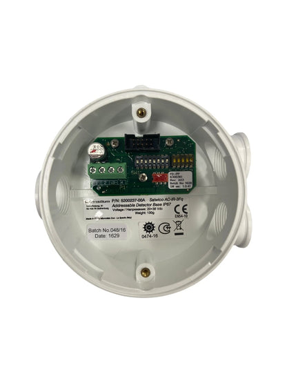 Salwico AC-IR-3FQ Detector Addressable Base for Consilium 5200237-00A (IP65/67)