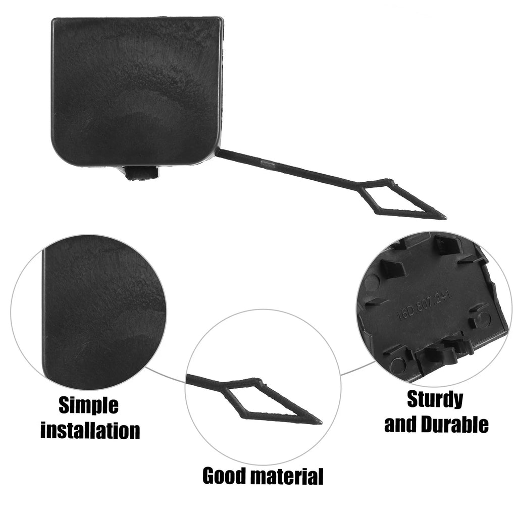 Front Right Bumper Tow Hook Cover for Volkswagen Jetta (2011–2018)