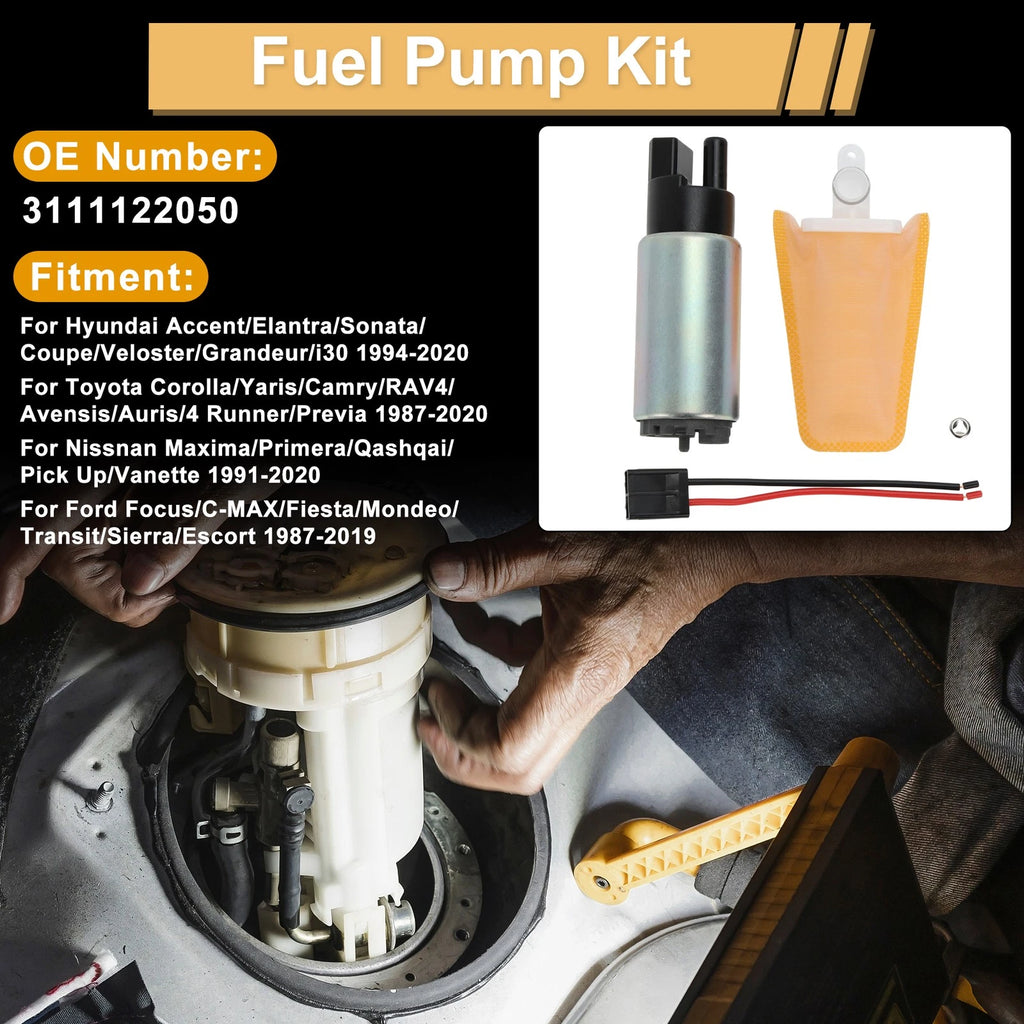Fuel Pump for Hyundai Accent Elantra Metal Set Replacement (2006–2018)