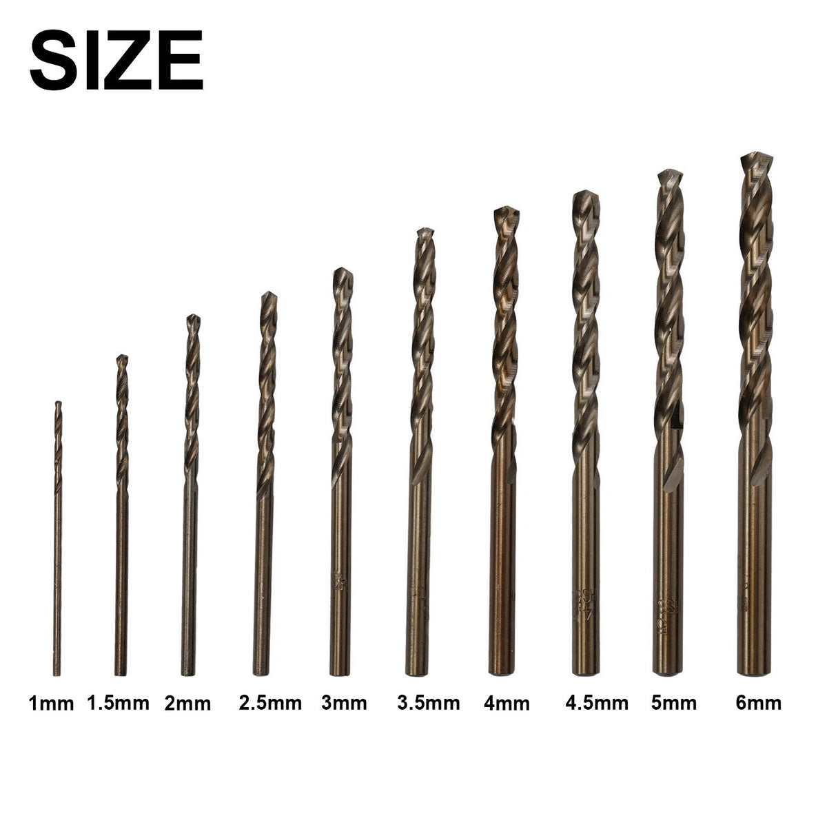 4.5mm Cobalt Auger Drill Bit for Fried Dough Twists