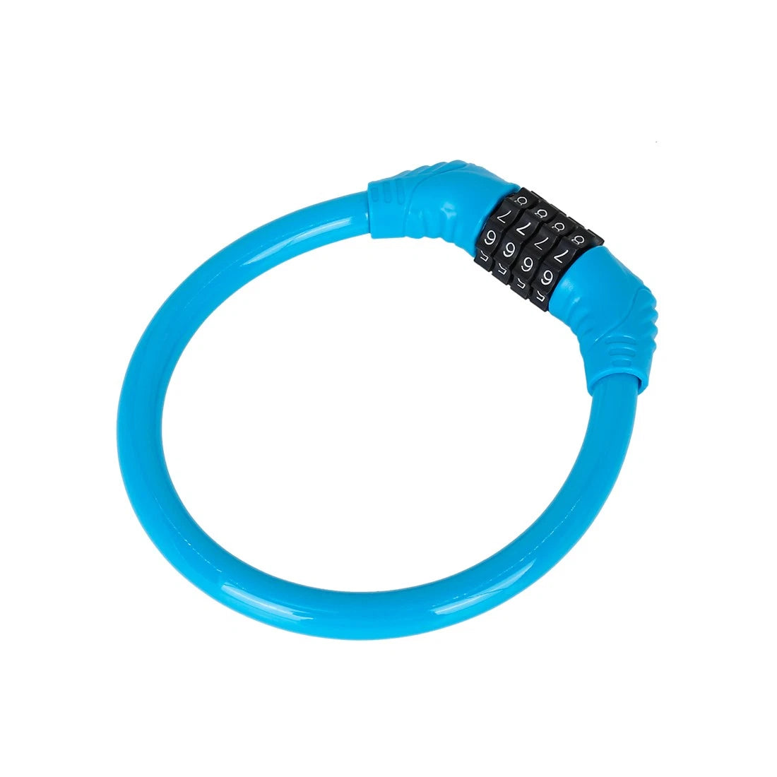 4 Digit Combination Cable Bike Lock Portable Resettable for Universal Use
