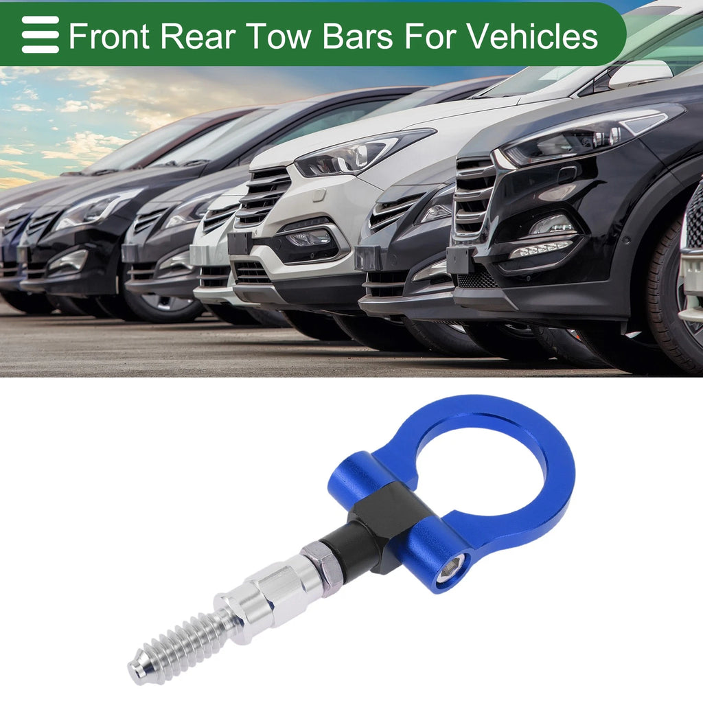 Front Rear Tow Hook Replacement for Ford Focus 1998-2025 15.6mm Aluminum Alloy