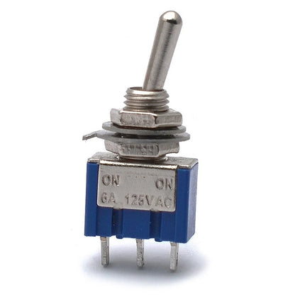2X ON-ON 3 Pin Electric Guitar Toggle Switch for Mini Guitar Replacement