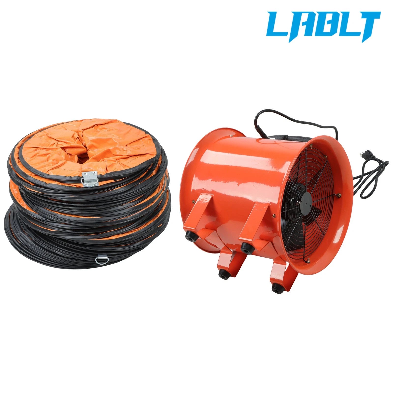 Extractor Fan Blower for Portable Use with 32.8FT Duct Hose