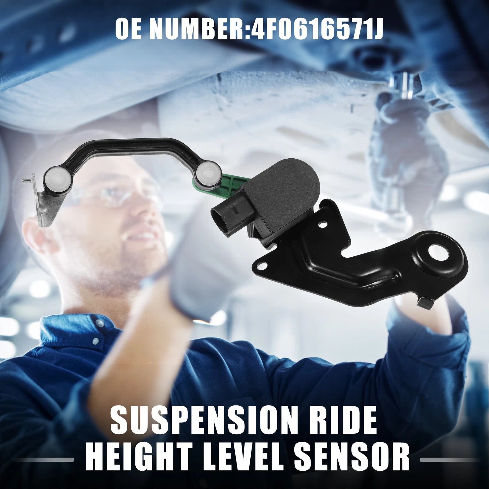 Air Suspension Ride Height Level Sensor Replacement for Audi A6 (2005–2011) Rear