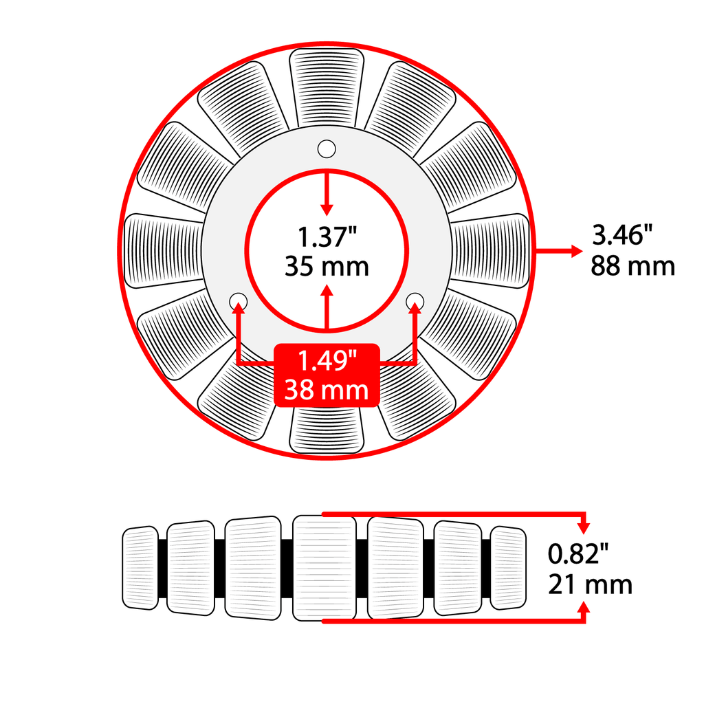 Stator Replacement with Gasket for Kawasaki KX450F (2016–2018)