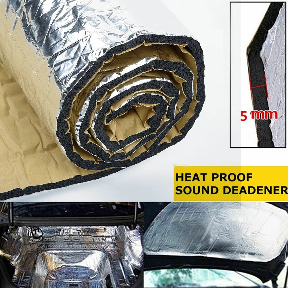 Car Insulation Sound Deadener Heat Shield for (100x40cm)