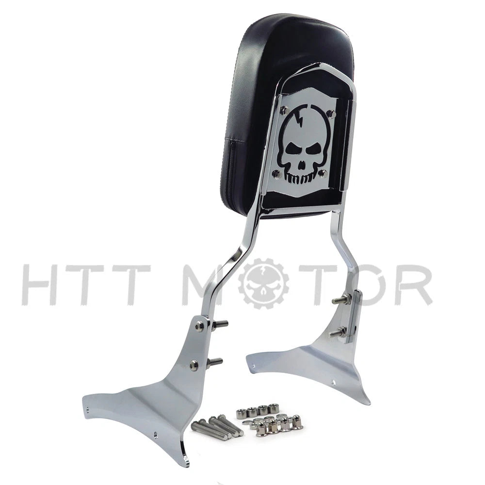 Skull Backrest Sissy Bar for Suzuki Boulevard M50 C50 (2005–2012)