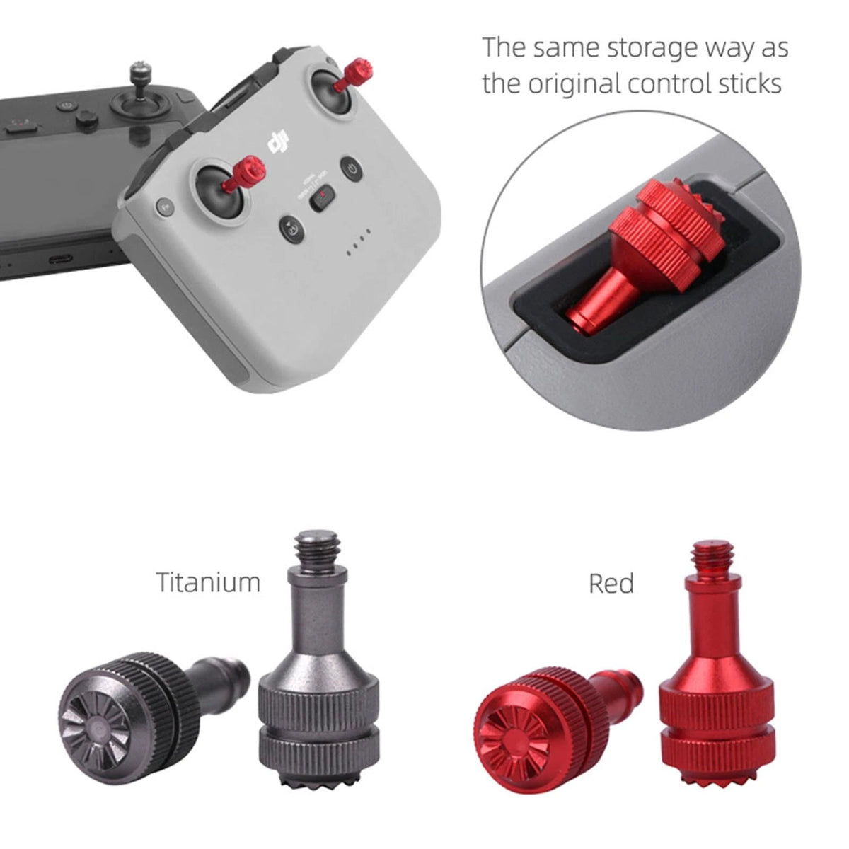 Control Sticks for DJI Smart Controller, Mavic Air 2 (Universal)