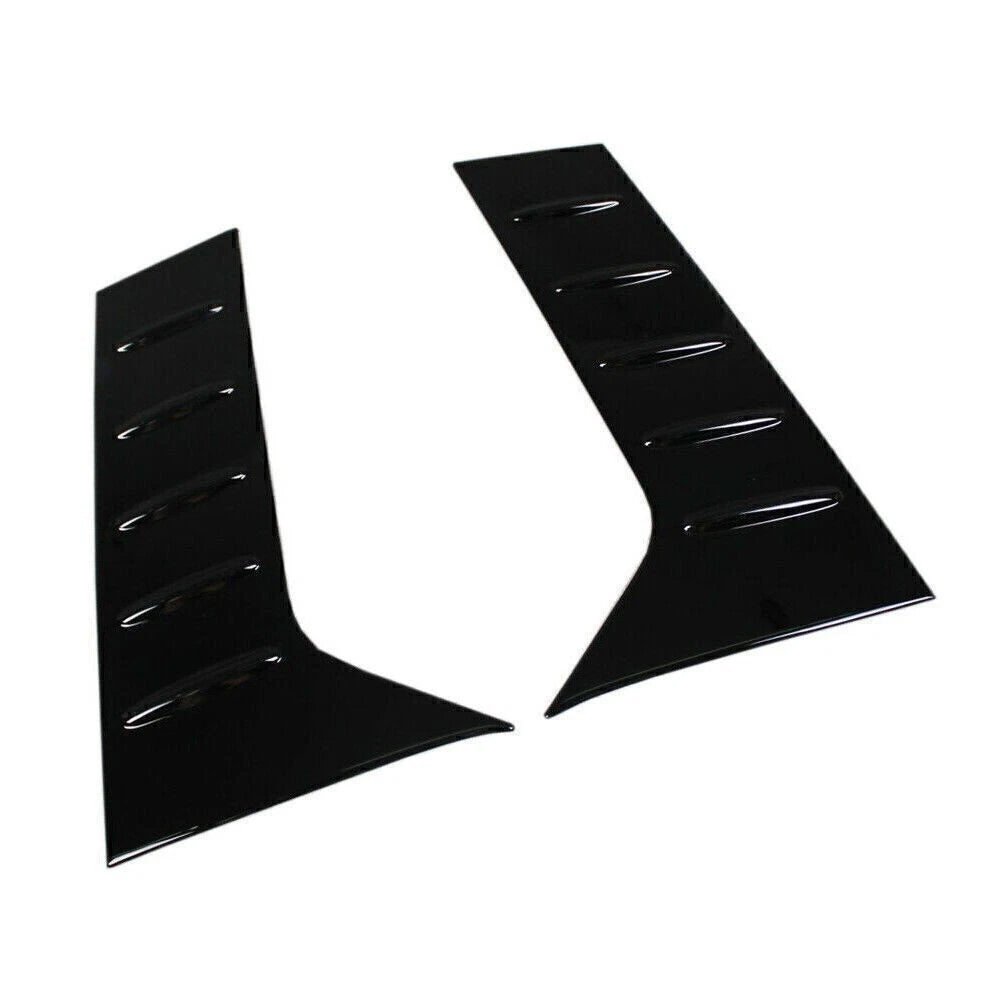 C-Pillar Trim Cover for Toyota Alphard (2016–2019) Grossy Black