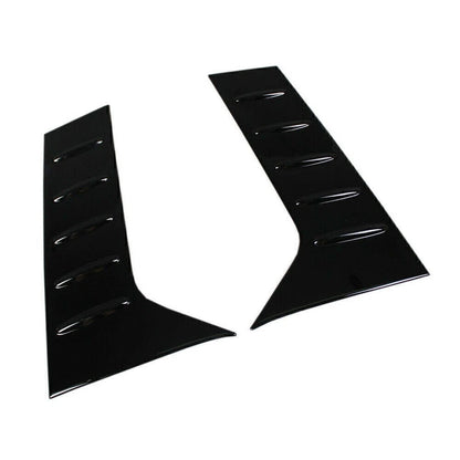 C-Pillar Trim Cover for Toyota Alphard (2016–2019) Grossy Black