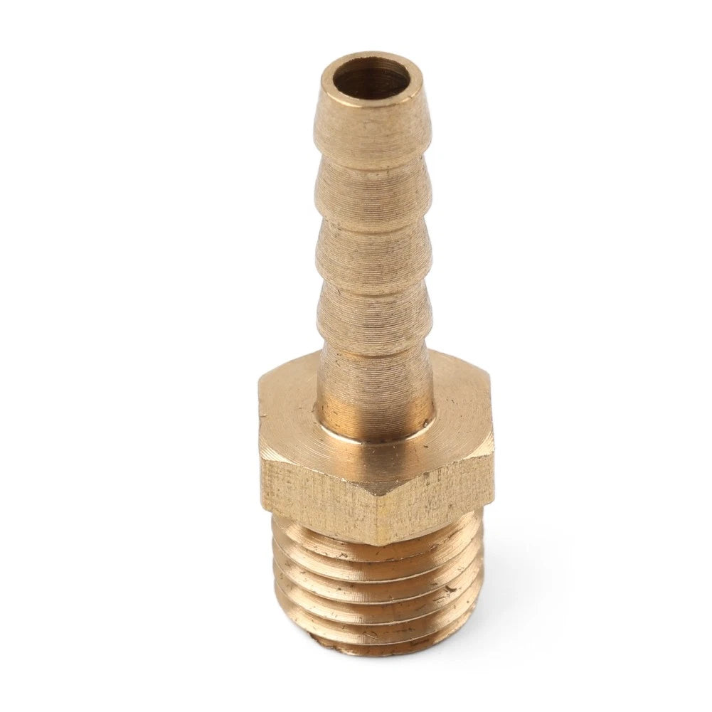 M12 Brass Male Thread to Barb 6mm Hose Fitting Adapter Connector
