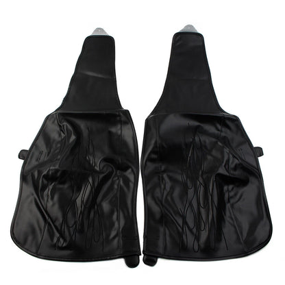 Fender Bra for Harley Tri Glide Ultra Classic (2014–2023) - Black PU Leather