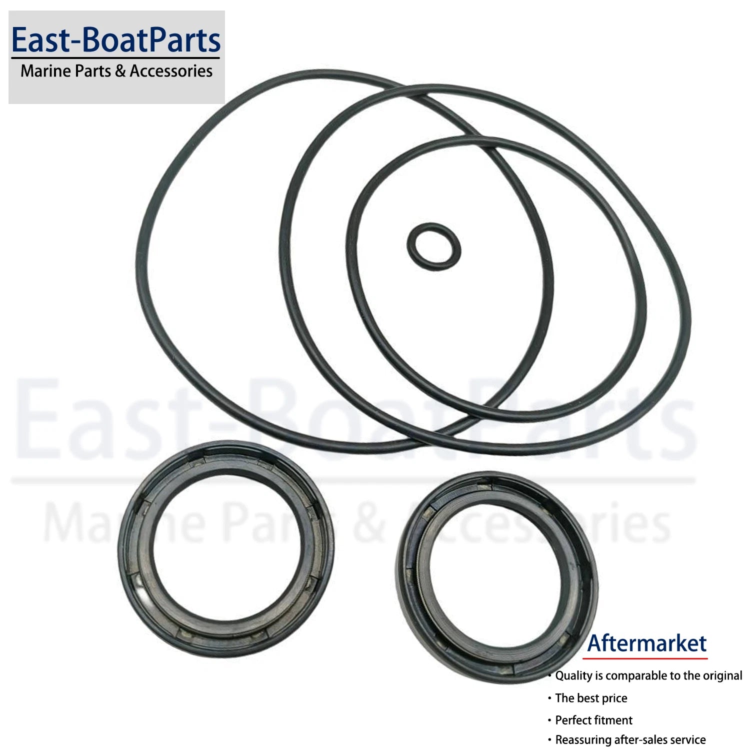 Oil Seal & O-Ring Kit for Volvo Penta 230 250 270 280 430 500 (AQ MD TMD BB)