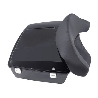 Chopped Trunk Backrest Mount Rack for Harley Touring (2009–2013)