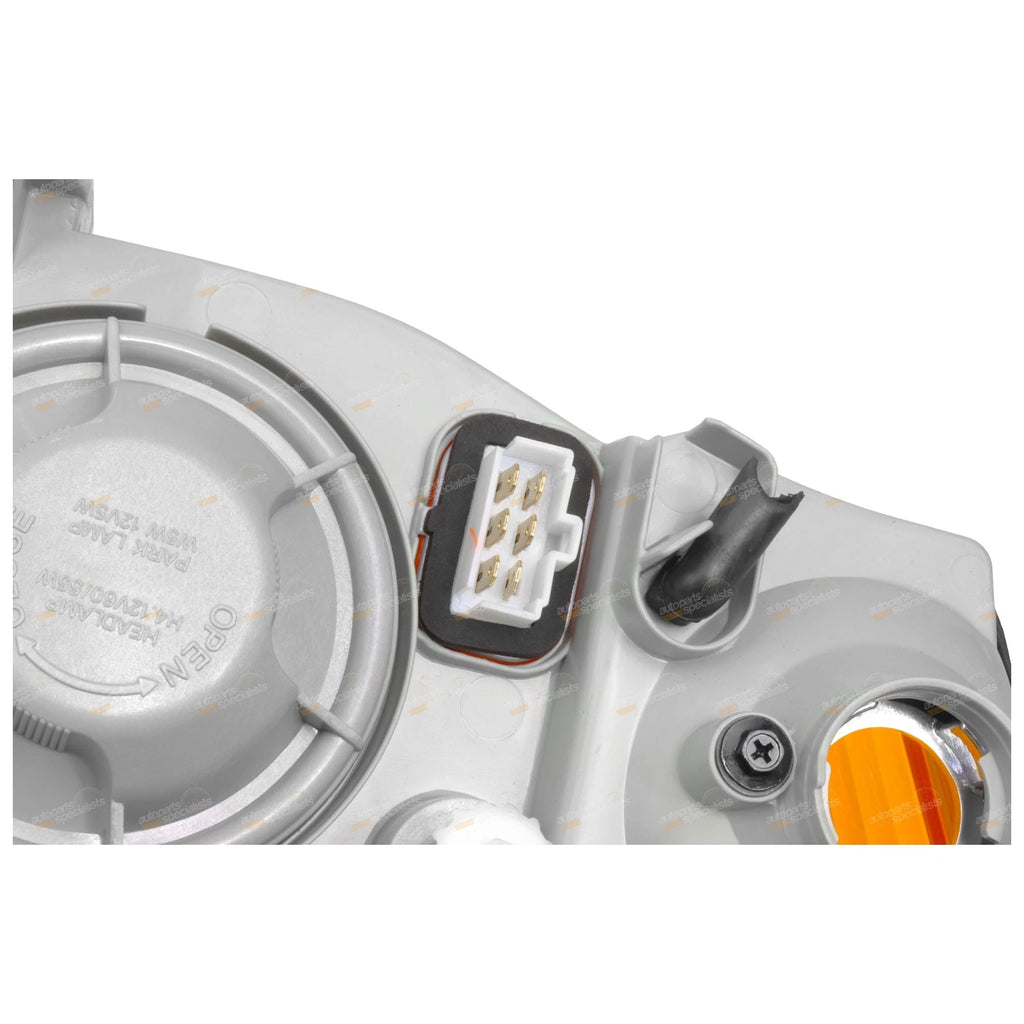 LH Chrome Headlight for Holden Commodore VY (2003–2005)