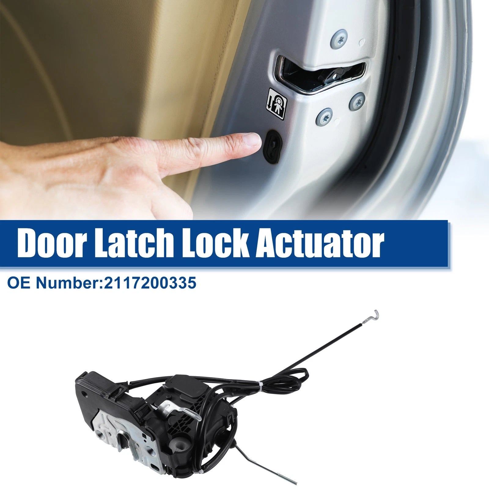 Front Left Door Lock Actuator Replacement for Mercedes-Benz E350 (2006–2011)