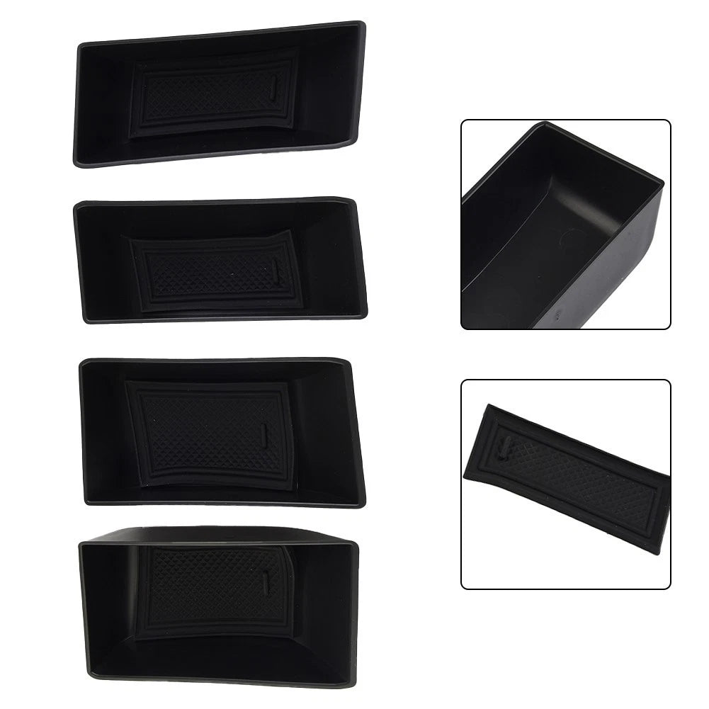 Set of 4 Car Door Organizer Storage Boxes for BYD ATTO 3 (2025)