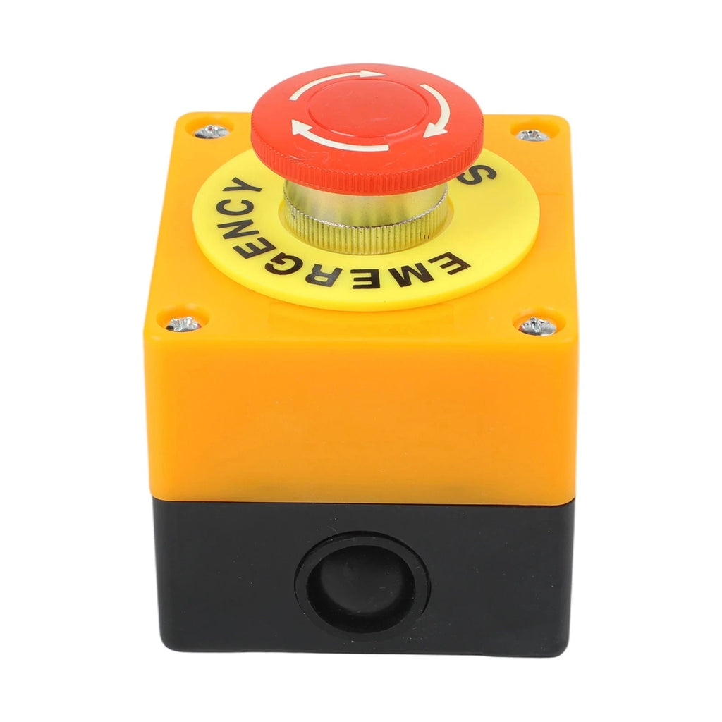 Stop Button Switch Box LAY7 11ZS for Industrial Machine Panel (Waterproof)