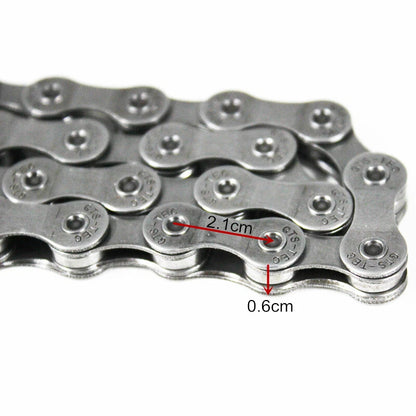Bicycle Chain 128 Links for MTB Mountain Bike (9/27 Speed)