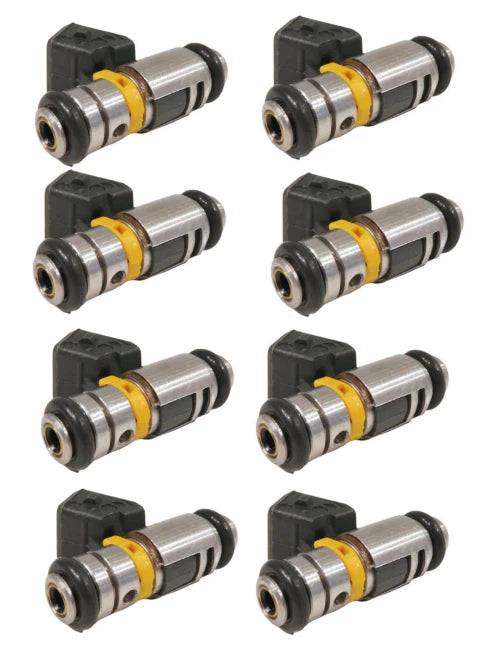 Set of 8 Fuel Injectors for Mercruiser V6 V8 (861260T)