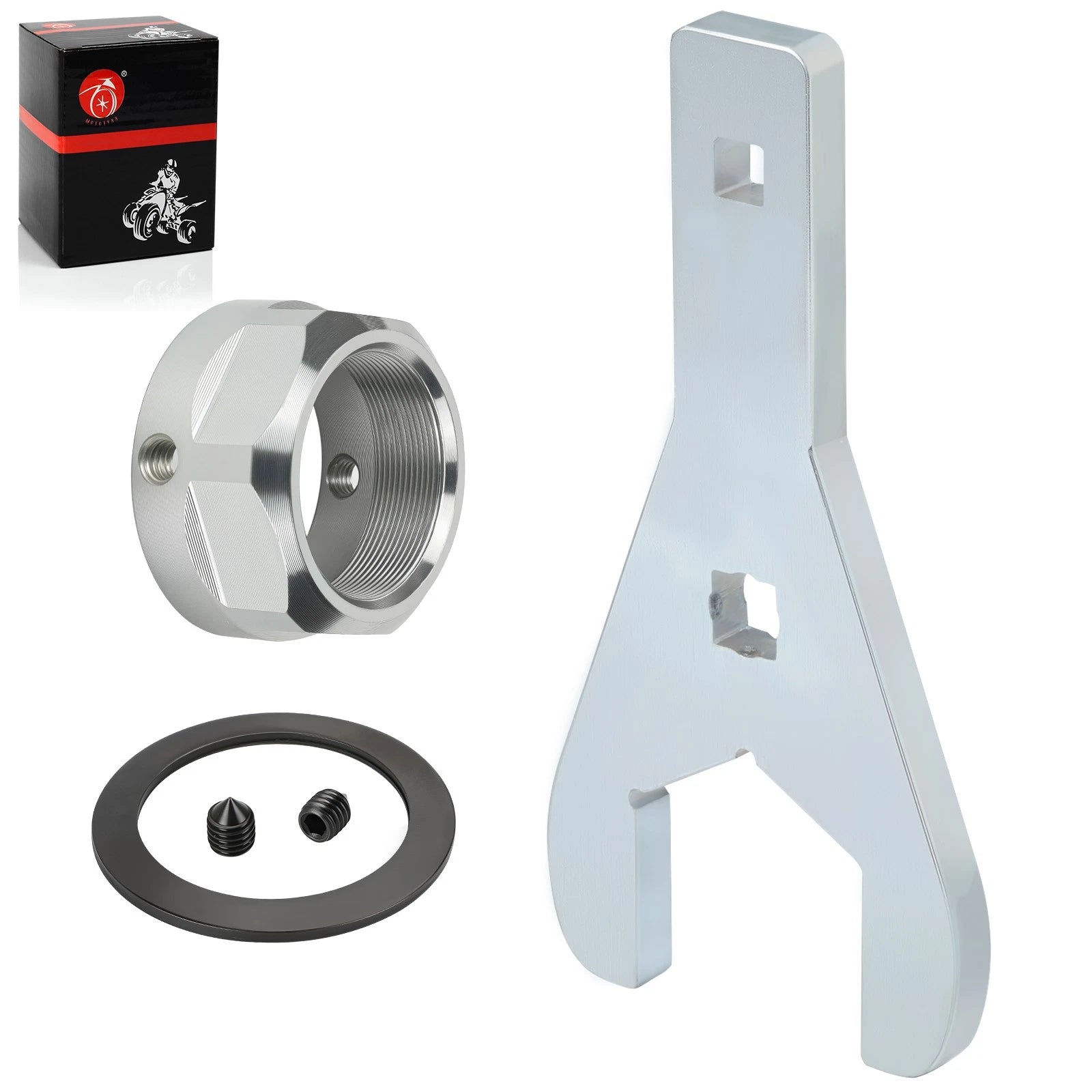 46mm Rear Axle Nut Wrench Tool for Yamaha Raptor 700/YFZ450/YFZ450X (2006–2023)
