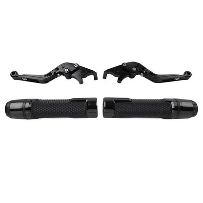 Folding Extendable Brake Clutch Lever Kit for Yamaha YZF R6 (2005–2016) Black