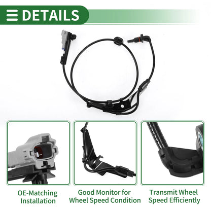 ABS Wheel Speed Sensor No. 895450K240 for Toyota Hilux Vigo (2005–2015)