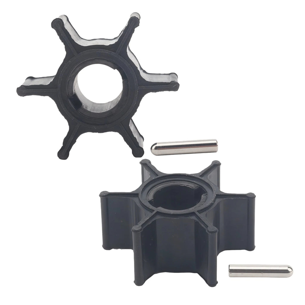 Water Pump Impeller & Pin for Suzuki Outboard 2.5 HP (17461-97J00)