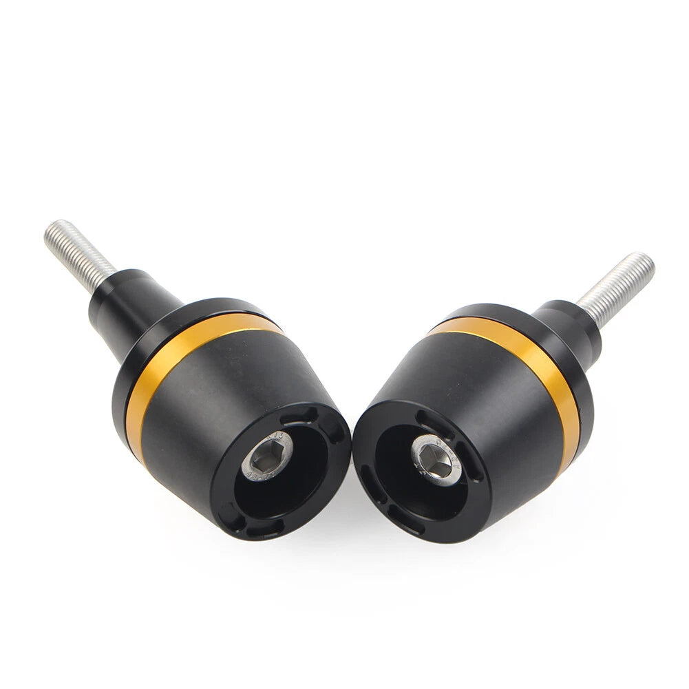 2X Frame Sliders Crash Protector for Yamaha Suzuki Honda Kawasaki Universal Gold