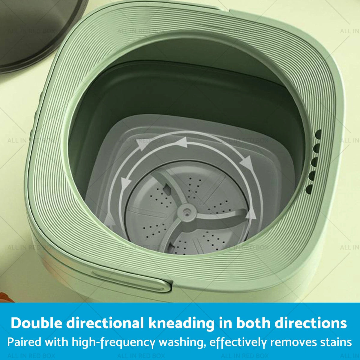 Portable Washing Machine for Travel (Foldable, Deep Cleaning)