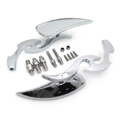 Chrome Running Blade Mirror for Suzuki GSX-R600 750 1000 1100 Hayabusa