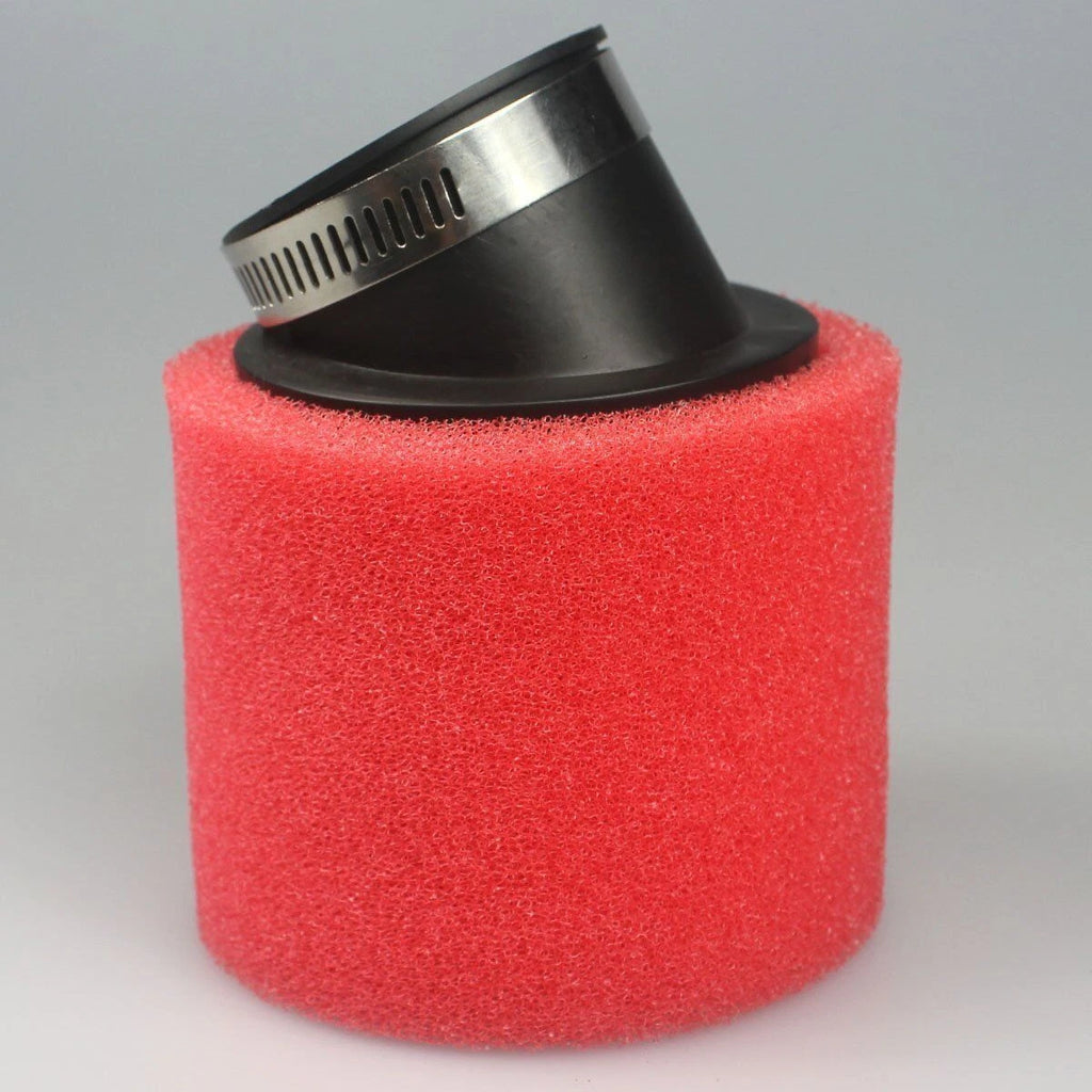 48mm Bent Angled Foam Pod Air Filter for PIT PRO Quad ATV