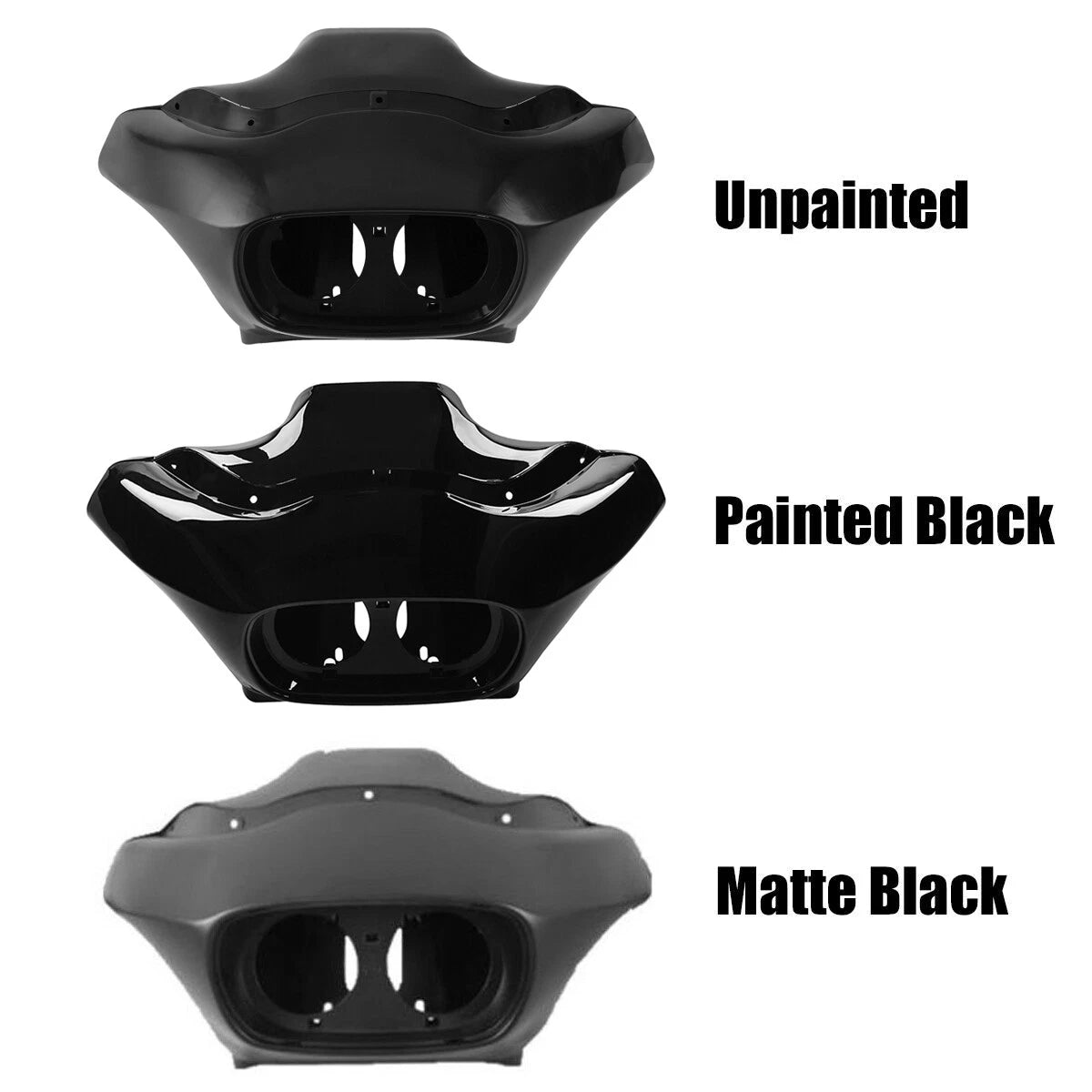 Unpainted Inner Outer Fairing for Harley Road Glide FLTR (1998–2013)