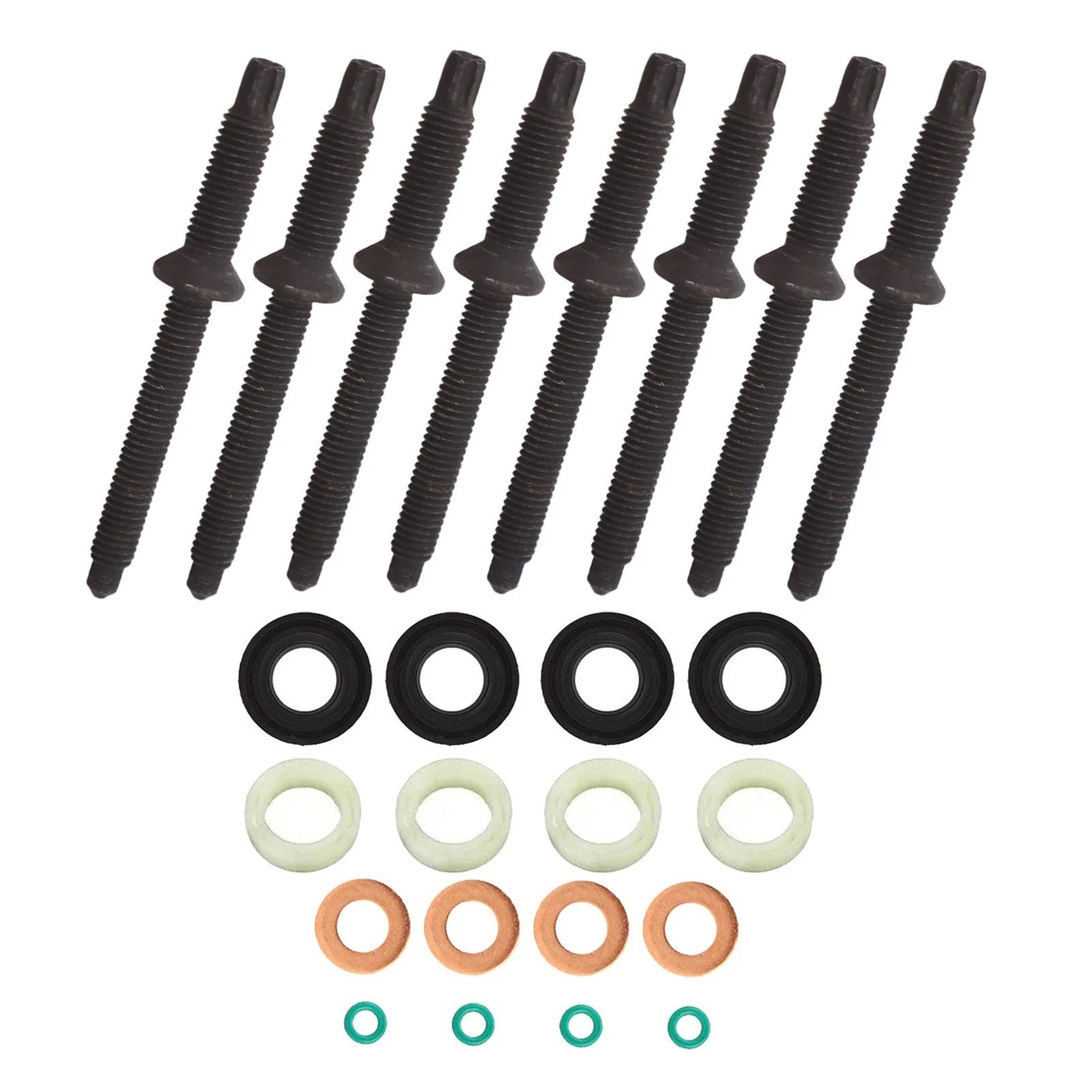 Injector Seal Kit 24 Pieces for Multiple Models (Fits )