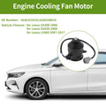 Radiator Fan Motor for Lexus GS300 (2006–2006) Quiet Engine Cooling Fan
