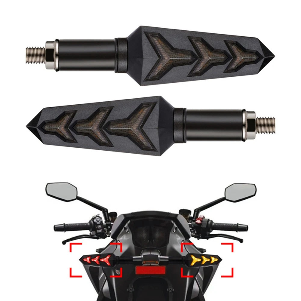 Sequential LED Turn Signal Blinker Light Pair for