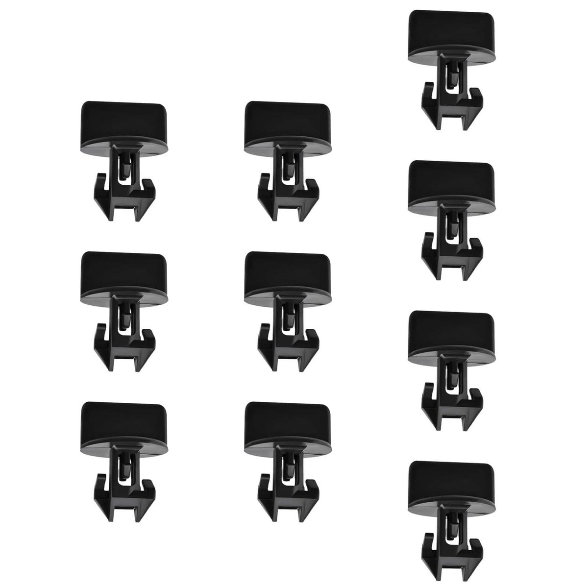 10Pcs Bumper Cover Turn & Lock Retainer for GMC Acadia (2017–2023) 11610049