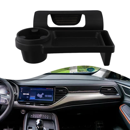 Functional Door Side Storage Tray for Cars Keeps Essentials Within Reach