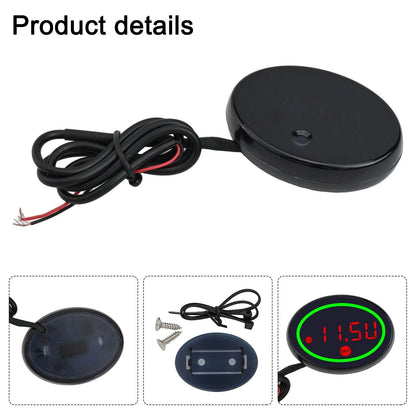 LED Voltmeter for Motorcycles (Universal Fit)