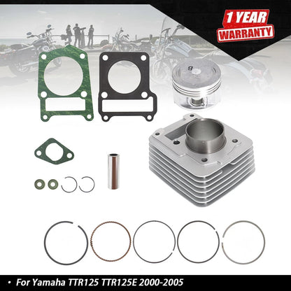 Set of 4 Cylinder Piston Rings Top End Kit for Yamaha TTR125 (2000–2005)