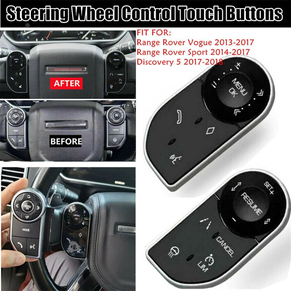 For 2014-2017 Land Rover Range Rover L405 L462 Steering Wheel Control Switch Set