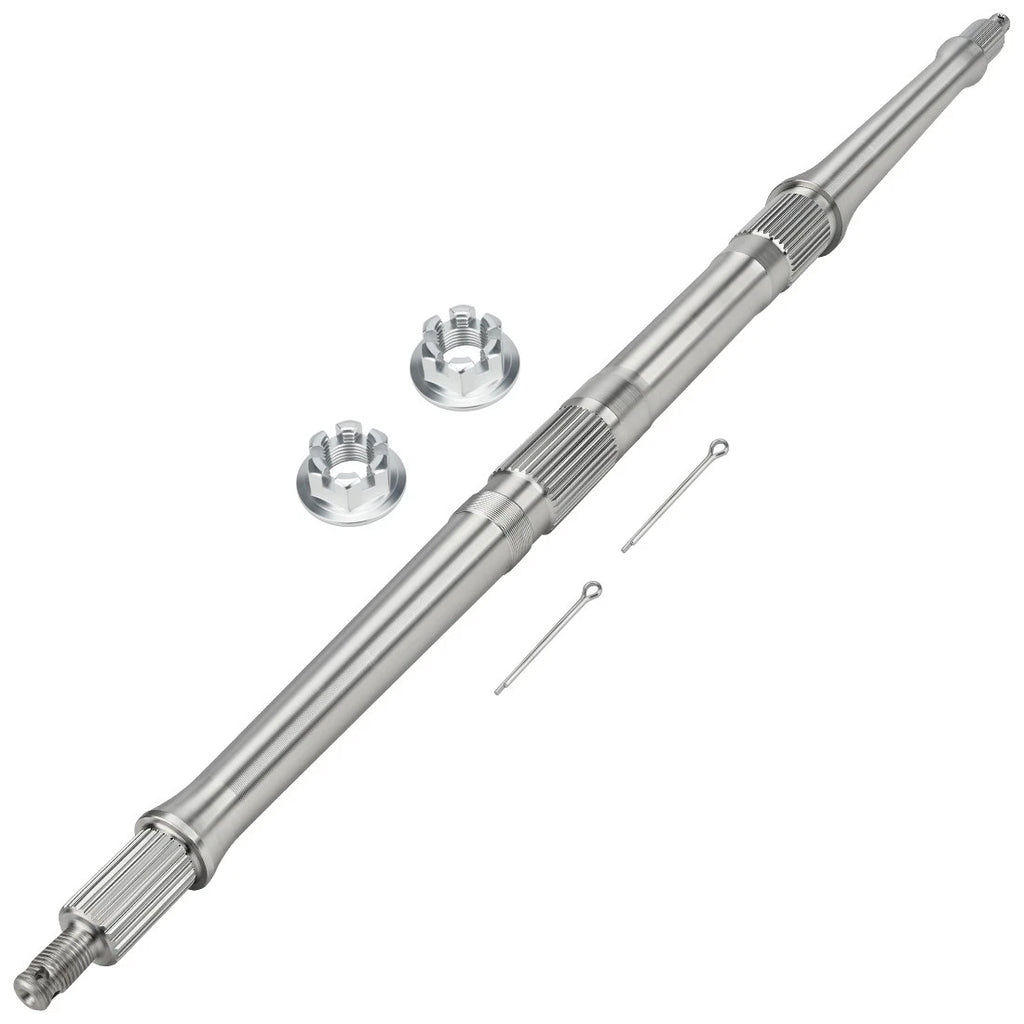Rear Axle Shaft & Nuts Kit for Yamaha Raptor 350 YFM350 YFM350R/RSE (2004–2013)