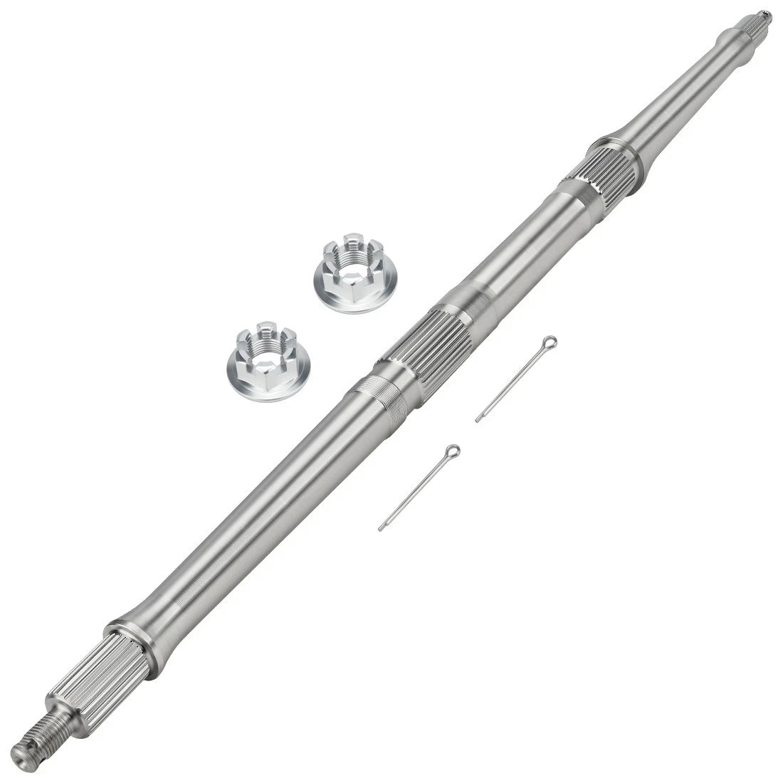 Rear Axle Shaft & Nuts Kit for Yamaha Raptor 350 YFM350 YFM350R/RSE (2004–2013)
