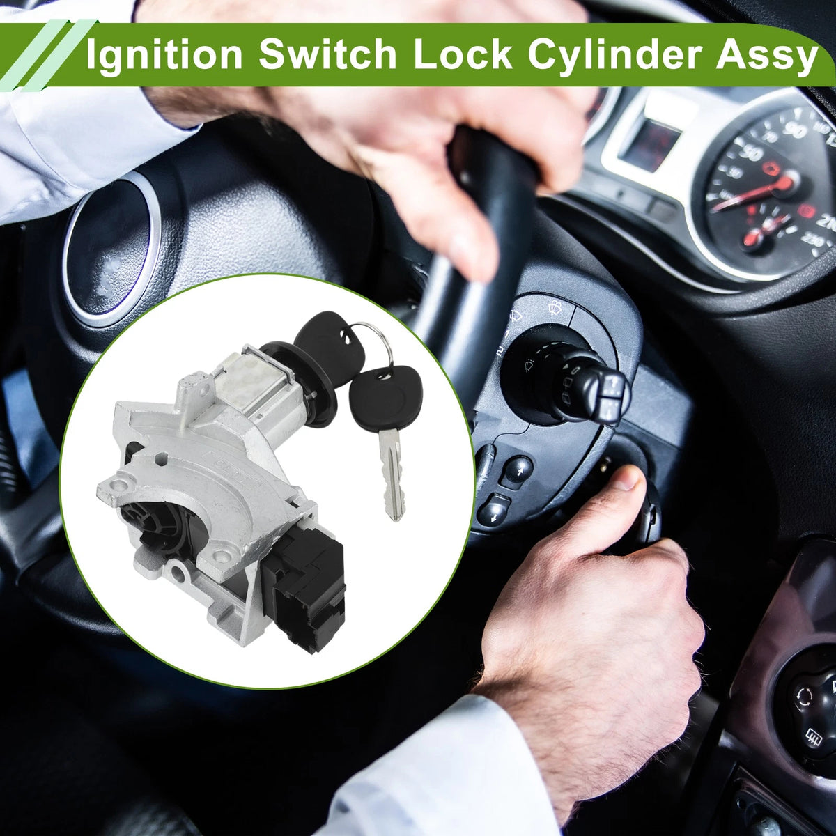 Ignition Lock Cylinder Assembly for Chevrolet Silverado 1500 3500 (1999–2006)